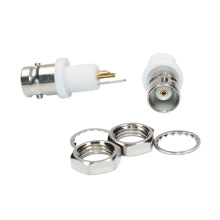 50Ω BNC Connector Straight Jack Panel Mount