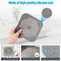 Silicone Drain Cover Suction Sink Drain Hair Stopper
