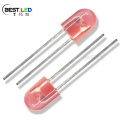 Ultra bright 5mm Red Oval LED without Stopper