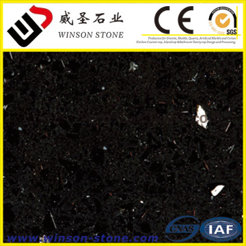 Artifical crystal black quartz tile ,Elegant quartz distributors