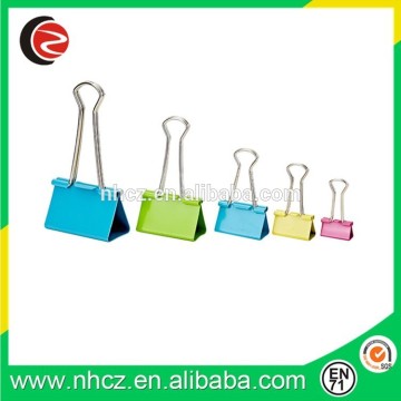 coloful different kinds paper clips