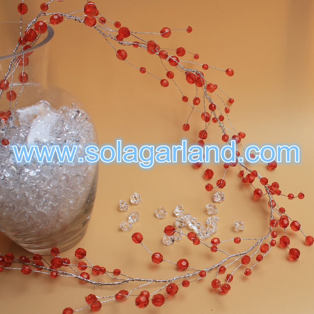 Crystal Beaded Garland Branch