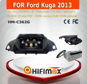 Hifimax car dvd gps navigation for FORD KUGA 2013/ for ford kuga navigation with bluetooth