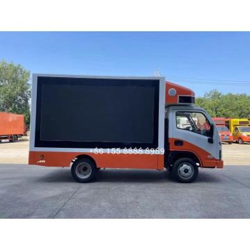 Yuejin 4x2 Screen Screen Outdoor Publicité Camion