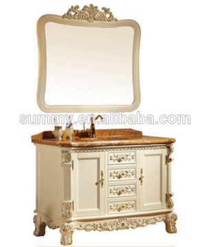 floor standing classical bathroom vanity home furniture cabinet bathroom vanity
