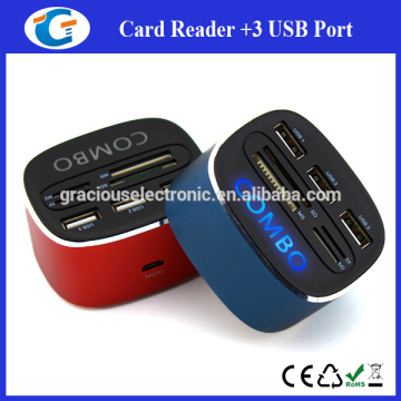 2.0 version 3 ports usb hub for corporate gifts
