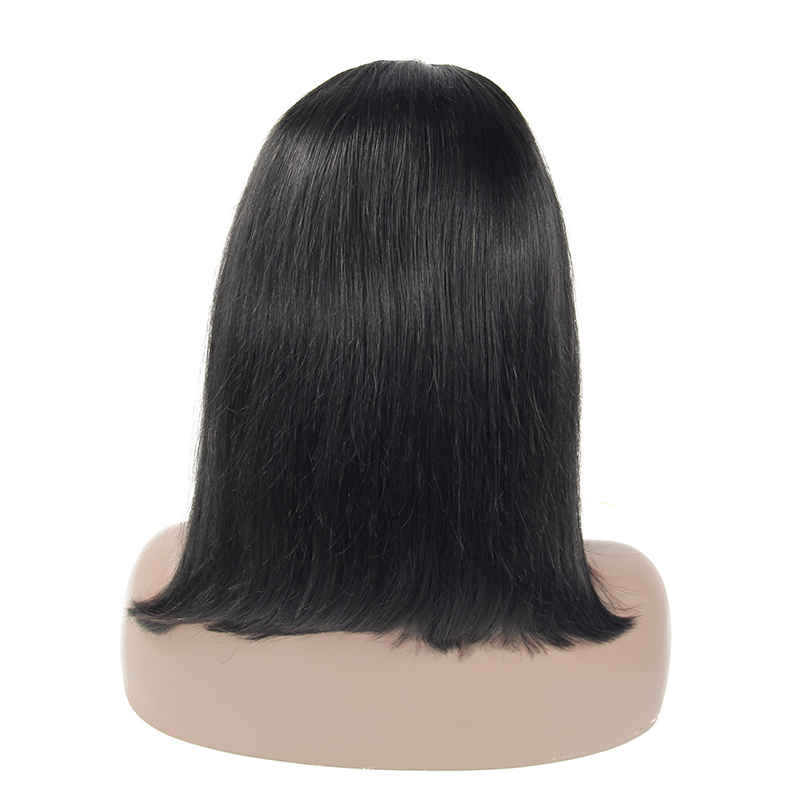 Factory price cheap virgin human hair short curly bob, lovely 13*4 hd frontal bob wig,100% human hair wigs