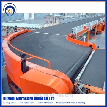 Professional factory for various belt conveyor,include horizontal flat belt,turn curved and extensible belt conveyor