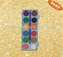 12 Color Water Colors Set Drawing Set