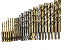 Double R Hex Shank HSS Cobalt Drills bit