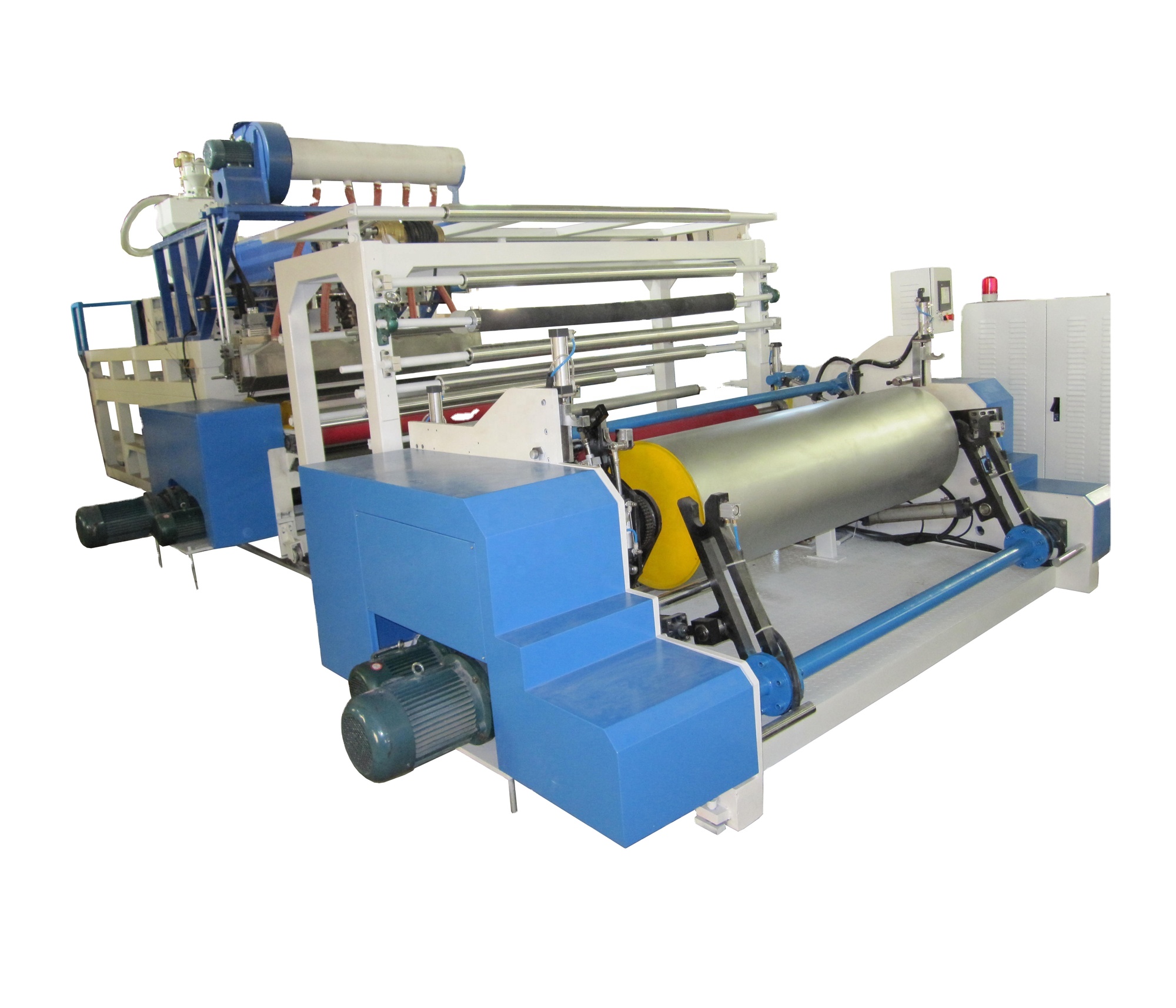 Stretch Film Production Machine Automatic Machine For Rewinding Stretch Film