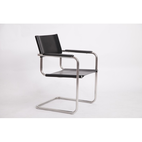 Klassisk Mart Stam S34 Lether Dining Chair