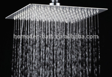 untra thin retractable rotating square shower head 12 inches