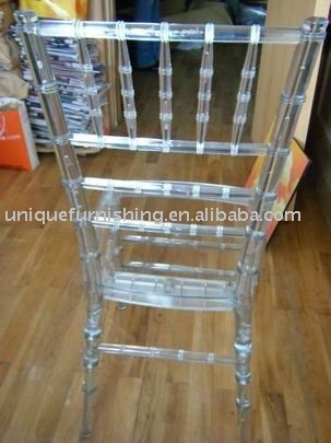 Transparent Plastic Chiavari Chair