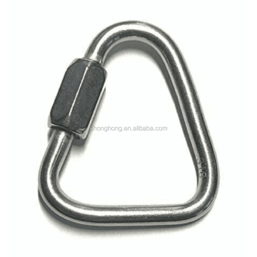316 Stainless Steel Delta-Shaped Quick Link Fastener: Triangle Quick Connecting Link