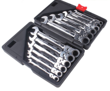 12pcs combination ratchet spanner set