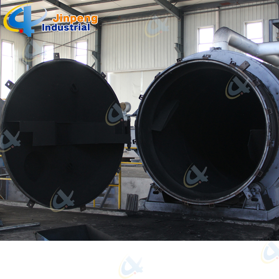 Carbon Black Incinerator Waste Plastic Pyrolysis Machine