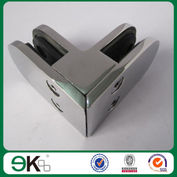 Stainless Steel 90 Degree Glass Connector Clips (AE09B)