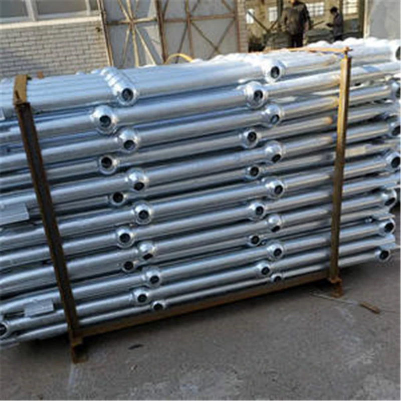 Steel Handrail Fence Barrier Ball Joint Stanchion Railing