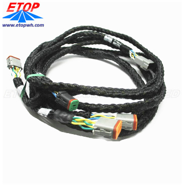 Braiding-shielded Complicated Automotive Wiring Assemblies