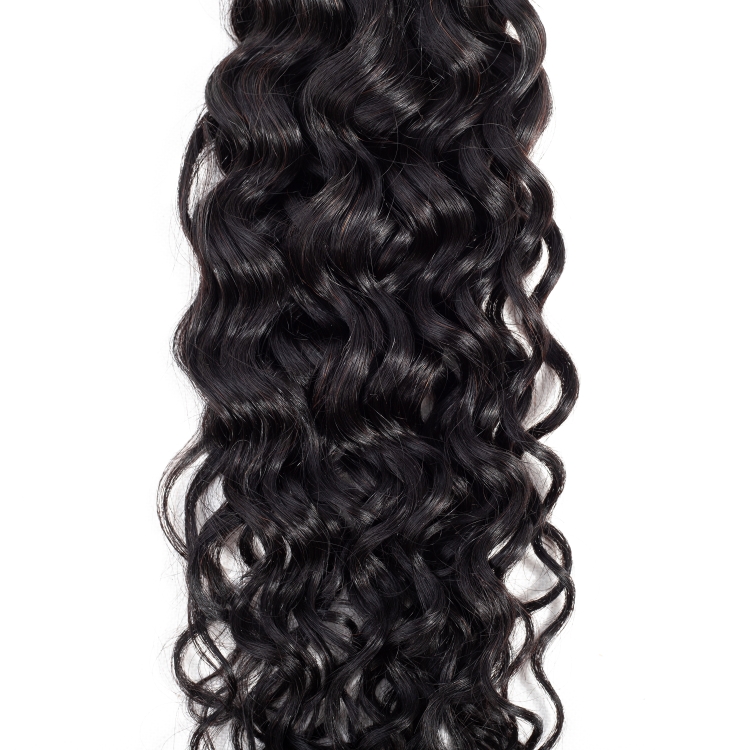 10a grade Peruvian water wave hair crochet braids with human hair wet and wavy
