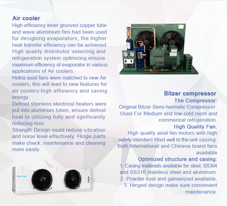 Fire proofing cold room panel finished products cold room explosion proof cold store for fruits and vegetables