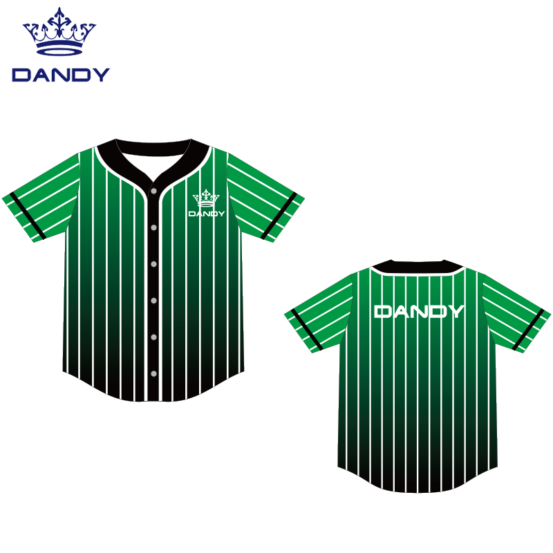 Jersi baseball mesh murah khas