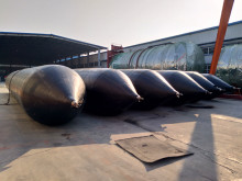 Marine Airbags for Ship Launching