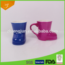 250ml Boot Shape Ceramic Mug For Christmas Holiday, High Quality Boot Shape Ceramic Mug