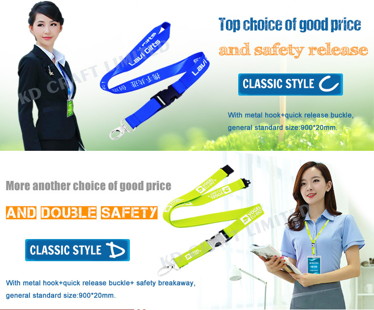 Wholesale china custom make your own logo nylon woven lanyard with lobster claw for teenagers