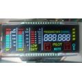 Negative display full permeability VA LCD screen