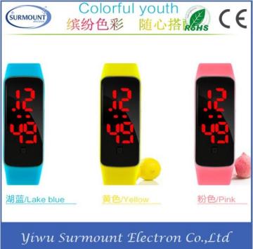 2016 Top Quality Sport Waterproof Smart Watch Silicone Digital Watch