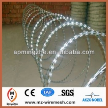 sharp galvanized razor barbed wire