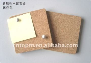 Fix massage papers in cork board