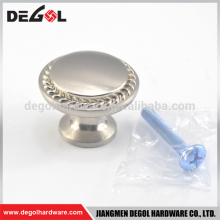 China wholesale modern design zinc alloy furniture wholesale kitchen cabinet knobs
