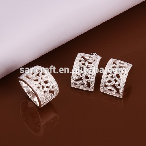 Cheap Wholesale Fashion Earrings And Ring Jewelry Set,Charm Girls 925 Silver Jewelry,Fine Jewelry China