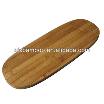 Natural lightweight bamboo cutting board block