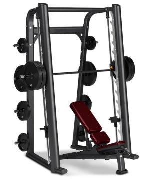 Smith Machine with Adjustable Bench