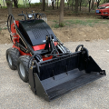 Jentera Pembinaan Mini Skid Wheel Loader