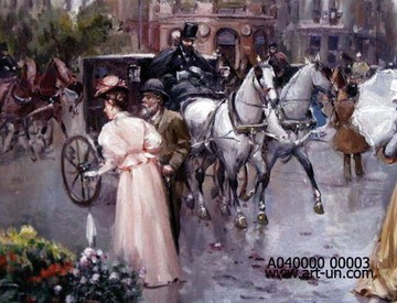 Impression People painting