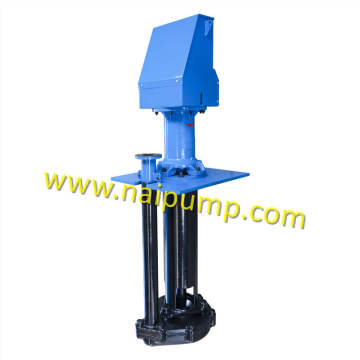 Chemical vertical submersible slurry pump