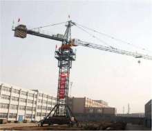 QTZ125 TC6515 10t Travelling Moving Tower Crane