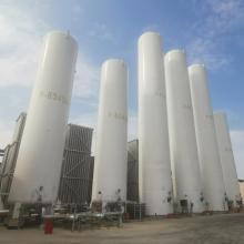 LIN Tank For Storage Liquid Nitrogen On Ground