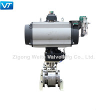 SS Air Actuated Ball Valve