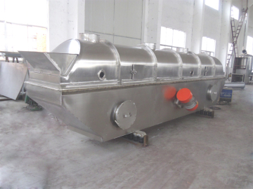 High Drying Efficiency Vibrating Fluid Bed Drying Machine