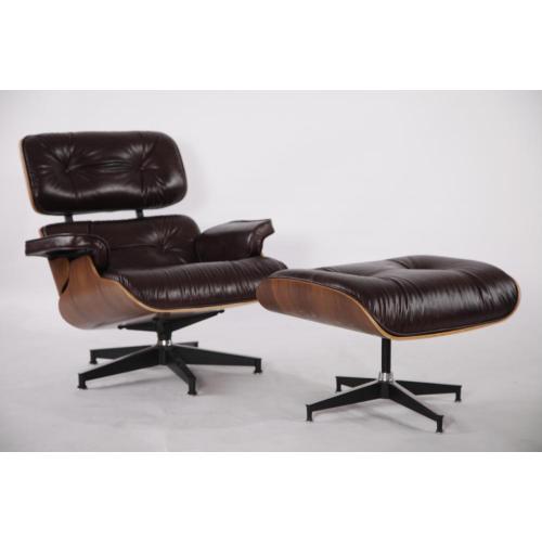 Modernամանակակից դասական կահույք Charles Eames Lounge ամբիոն