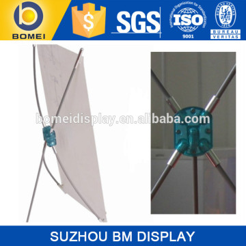 Flexible exhibition x banner, mini x banner stand