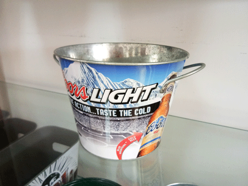 Metal ice bucket