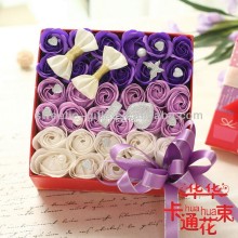 valentine's day gift soap flower with gift box