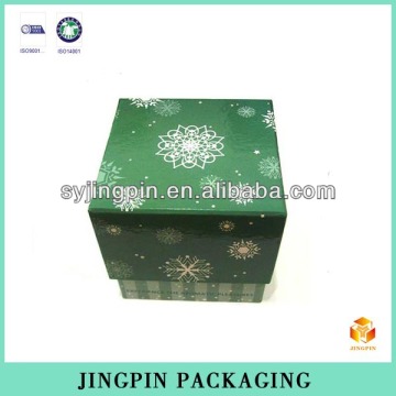 green makeup rigid packaging box